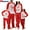 Red Girl, variant on Family Matching Pajamas Christmas Pjs Holiday Nightwear Sleepwear Sets Long Sleeve Pjs