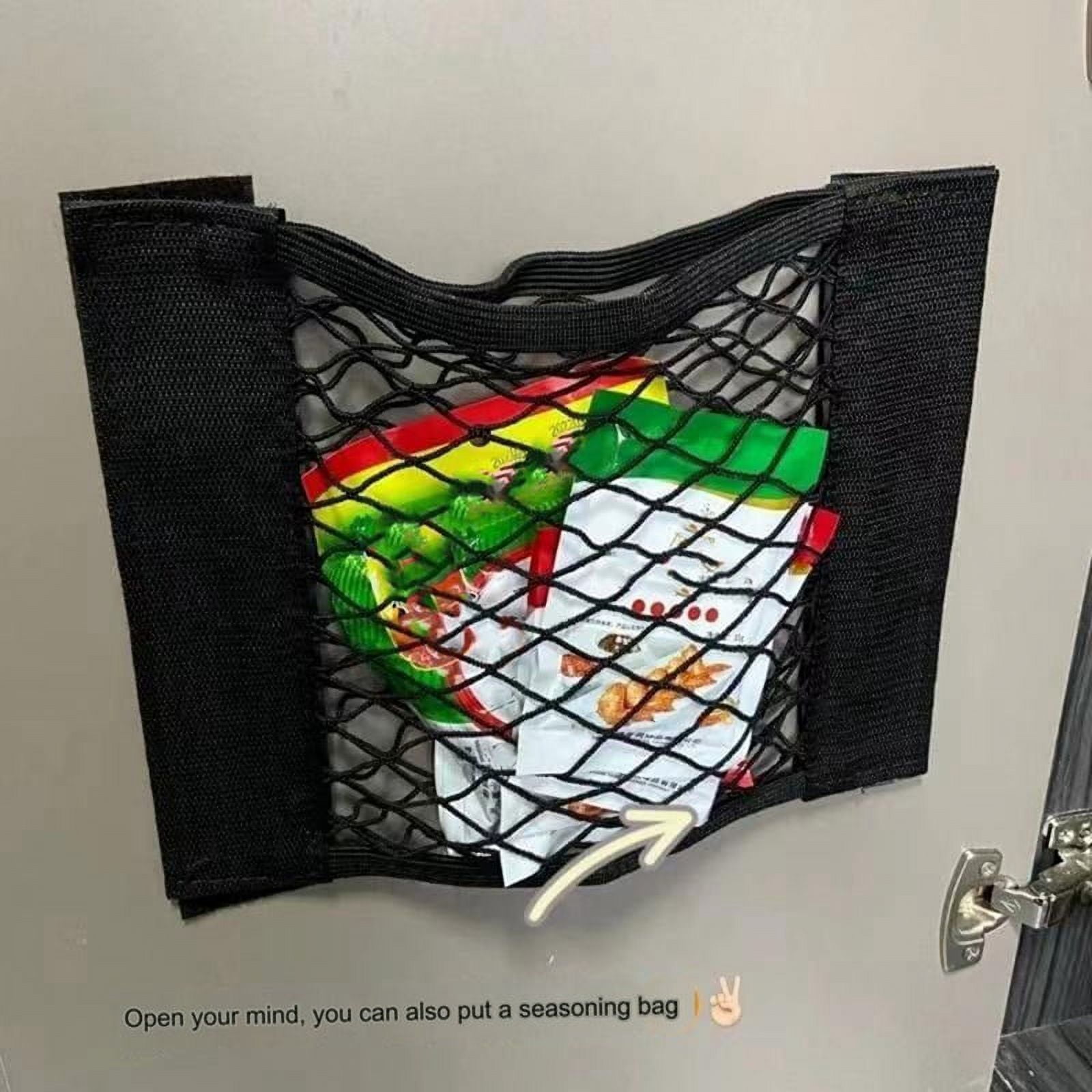 Small Cargo Net For Car Trunk,2 Pcs Elastic Mesh Net Pocket Organizer - View #2