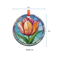 thumbnail image 5 of Tulip Flower Ornament Suncatcher Window Hanging Decor, New House Decor, Flower Lover, Gift For Mom, Flower Tulip Windchimes, 2025, Holiday 2025, Holiday Decoration, Seasonal, 5 of 5