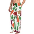 thumbnail image 6 of Naloa Vegetables Pajama Pants Men, PJ Bottoms, Sleep & Lounge Pants-X-Large, 6 of 6