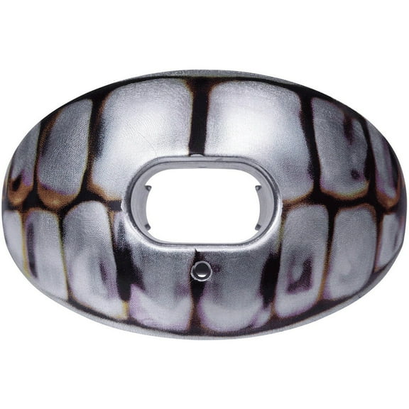 Battle Sports The Grill Oxygen Lip Protector Mouthguard - Silver