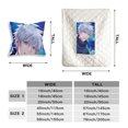 Jujutsu Kaisen Travel Blanket and Pillow Set Pillow Kids Gift Travel