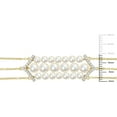 thumbnail image 2 of Everly Women's Topaz Yellow Gold Plated Bracelet, 2 of 6