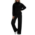 thumbnail image 2 of Roncen Womens 2 Piece Sweatsuit Lounge Set Long Sleeve Sweatshirt Jogger Pants Tracksuit Sweatsuit 2026 Spring Sets, 2 of 9