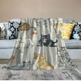 thumbnail image 2 of ONETECH  Cute Cats Throw Blanket Ultra Soft Warm All Season Decorative Blankets for Bed Chair Car Sofa Couch Bedroom, 2 of 6