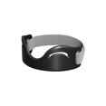 thumbnail image 2 of 4PC Adjustable Patella Knee Strap, Silicone Non- Knee Brace Support for Running, Hiking, Basketball, Sports Knee Pain Relief & Patella Stabilizer,Black, 2 of 8