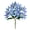 Blue, variant on Tuscom Artificial Lily Flower White Realistic Fake Stem 14 Inch for Home Wedding Vase Decor Outdoor Maintenance Free