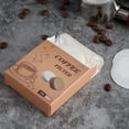 thumbnail image 1 of 100 Pcs Filtres Ronds en Papier pour Machine à Expresso Cafetière Moka Non Blanchie (51mm), 1 of 5