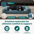 thumbnail image 6 of FurHaven Plush & Suede Orthopedic Sofa Pet Bed for Dogs & Cats - Deep Pool, Large, 6 of 10