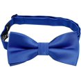thumbnail image 1 of LAICAIW Solid Banded Adjustable Length Pre-tied Boy's Bow Tie, 1 of 6