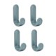 thumbnail image 1 of 4pcs Nordic Wall-mounted Hangers J-hook Kitchen Bathroom Door Sundries Hooks, 1 of 5