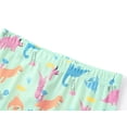 thumbnail image 5 of Beezizac Girls' Short Sleeve Pajama Set Cotton Slim Fit All-Over Cute Dinosaurs Print Soft Kids Sleepwear Size 12, 5 of 7
