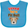 thumbnail image 3 of Inktastic Pit Bull Terrier Dog Lover Boys or Girls Baby Bib, 3 of 4