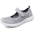 thumbnail image 2 of Xishao Zapatos para Flats Mary Jane Transpirables para Mujer,Zapatillas Informales Ligeras para Mujer Gris 22.5 cm Gris 22.5 cm Xishao ropa, 2 of 2