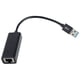 thumbnail image 2 of Adaptador USB C a Ethernet con luz Convertidor de cable USB tipo C a RJ45 Gigabit para tableta Negro, 2 of 15