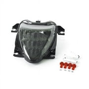 Krator Smoke LED Tail Light Integrated with Turn Signals Compatible with 2006-2009 Suzuki Boulevard M109R / VZR1800