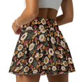 thumbnail image 5 of KUIFORTI White Daisy Pleated Skirts for Women Lightweight High Waisted with Pockets Inner Shorts Breathable Stretchy Athletic Skirts for Running Training Sports Golf, 5 of 7