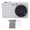 White, variant on YAHHU Digital Camera 4K 50MP 2.8 Inch Screen Auto Focus 16x Digital Zoom with Multiple Filters Fill Light Blue