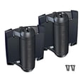 thumbnail image 1 of D&D Technologies TCA1S3BTS TruClose Bisagras de puerta de servicio regular para puertas de metal con cierre automático de hasta 66 libras, patas sin alineación, negro brillante, 2 unidades, 1 of 5