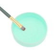 thumbnail image 4 of Unique Bargains 1 Pc Portable Round Makeup Sponge Brush Cleaner Green, 4 of 6