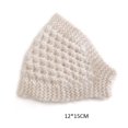 thumbnail image 2 of Ear Protector Empty Top Hat Ear Warmer Headwear Soft Headband Knitted Hat Autumn Winter Beanie Hat Hair Band Lady Women Girl Cap GREY, 2 of 8