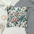 thumbnail image 2 of GOSMITH  Blue and White Porcelain Floral Throw Pillow Covers Set of Vintage Chinoiserie Blue Floral Decorative Couch Pillowcases Cushion Covers for Living Room Bedroom Sofa Outdoor,, 2 of 5