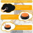 thumbnail image 4 of HLONK 8Pcs Dog Buttons for Communication Battery Powered Voice Recording Buttons Plastic Dog Talking Buttons 8 Colors Dog Communication Buttons for Training Your Dog to Talk, 4 of 10