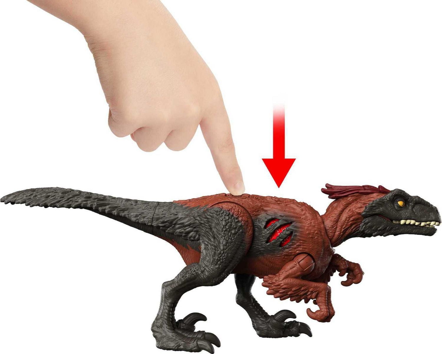 Jurassic World: Dominion Extreme Damage Pyroraptor Dinosaur Figure