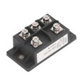 thumbnail image 1 of Diode Bridge Rectifier, Power Diode Rectifier Module 4mA Forward Reverse Leakage Current 1600V 150 degrees Celsius  3 Phase Insulation Voltage 2500V AC ABS  for Workshop, 1 of 7