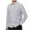 Gray, variant on New Plus Size Fashion Tops for Men 2024 Long Sleeve Casual And Solid Color Button Pocket d Lapel Shirt 50% Off Clearance!