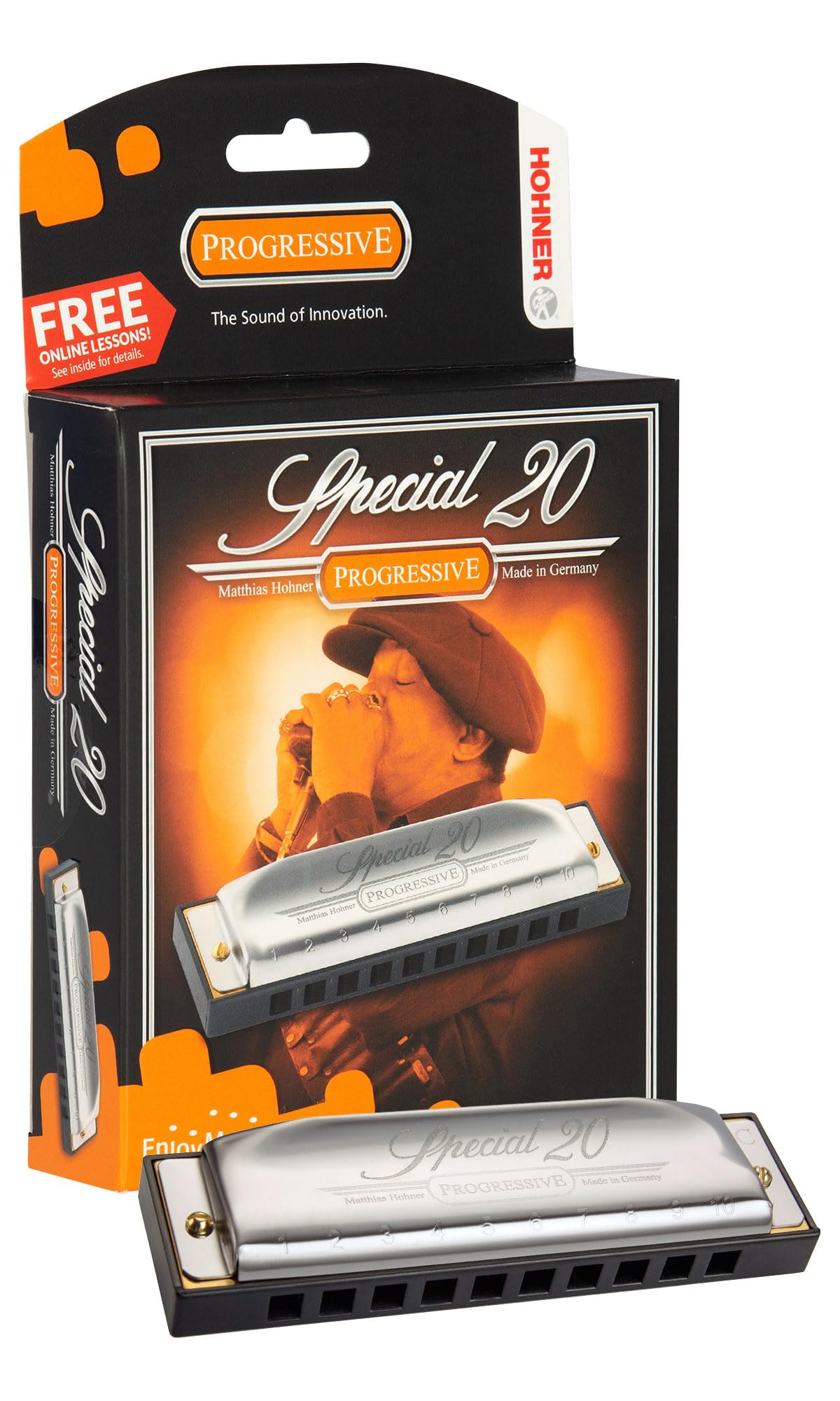 Hohner Special 20 Harmonica - Key of B w/ Key Stickers