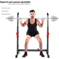 thumbnail image 2 of Rack Sentadilla Bluelander, Soporte Para Pesas Ajustable, Multifuncional, Carga Máxima de 300 Kg, Rack Pesas, Sentadillas, Rack Mancuerna, 2 of 5