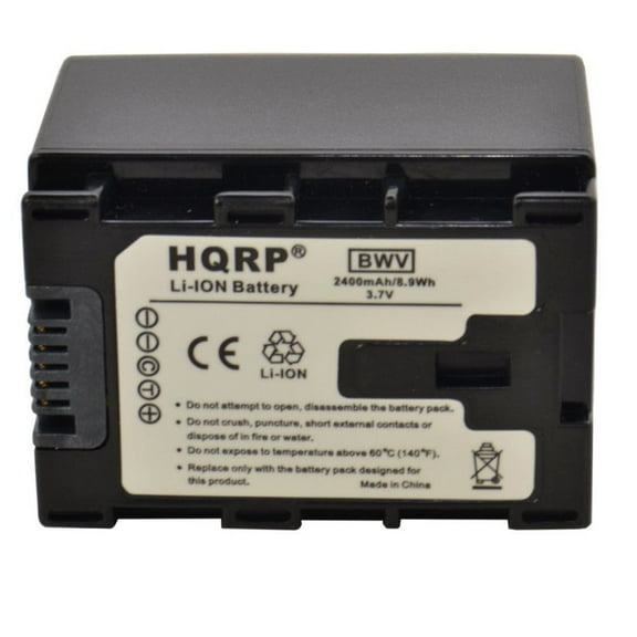 HQRP Battery for JVC BN-VG107 BN-VG107U BN-VG114 BN-VG114U BN-VG114US BN-VG138U BN-VG138 BN-VG138US