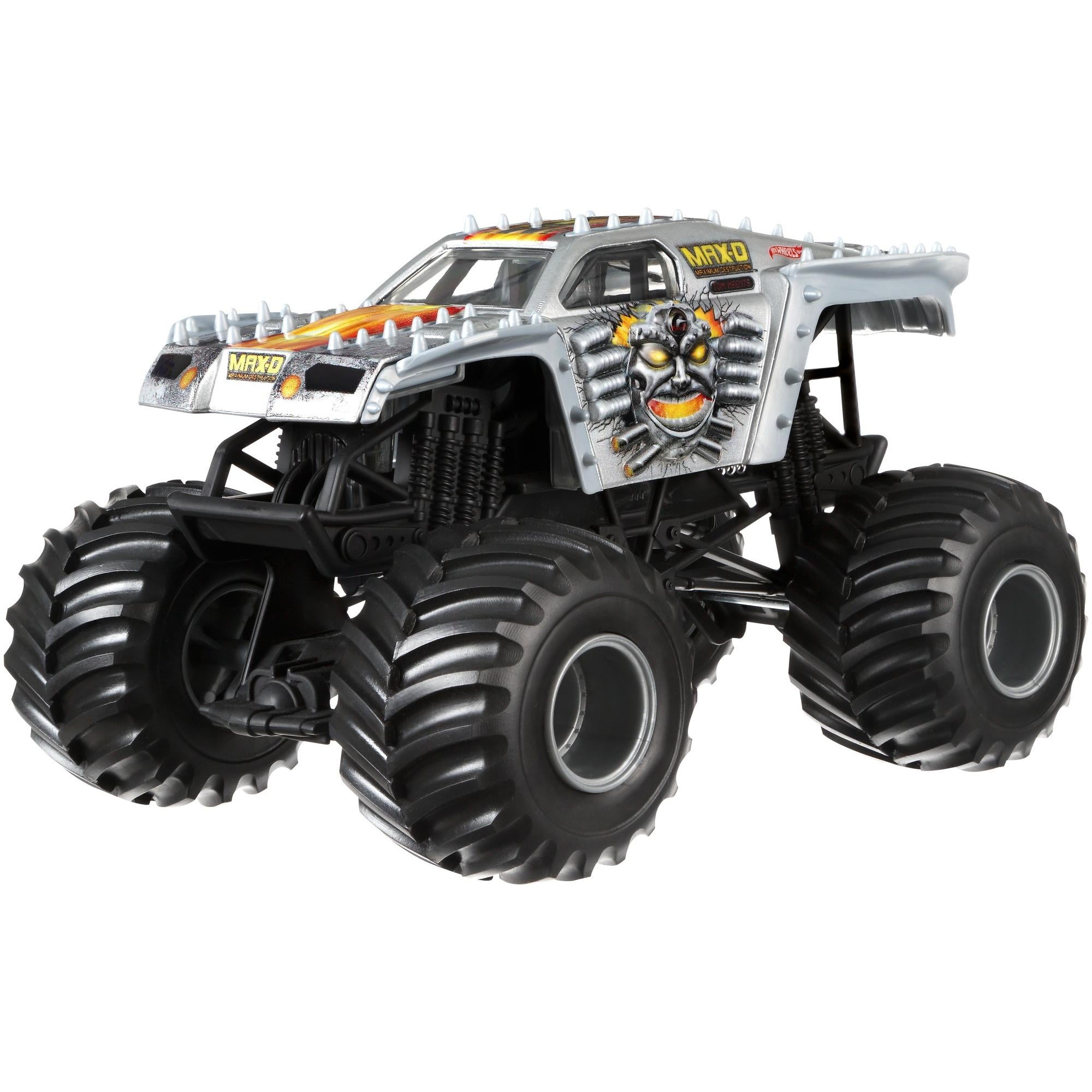 Monster Jam Mattel Hot Wheels Hw Mj 1:24 Asst - Walmart.com