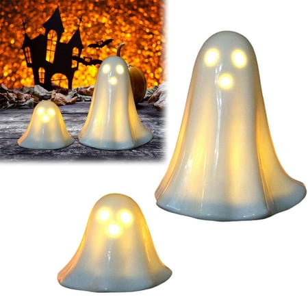 

Night Light Clearance! Zjfmsh Love Night Light Ornaments Set Halloween Home Desktop Funny Decoration Ceramic Crafts Ghost Campfire Nightlight Clearance Sale