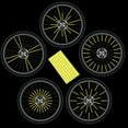 thumbnail image 4 of Reflective Stickers for Enhanced Night Safety, Fluorescent Yellow-Green Bike Reflective Tape, Motorcycle Decals for 360° Visibility, Waterproof and Mechanical Damage Resistant,, 4 of 7