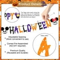 thumbnail image 5 of Wowhub Pre-Strung Glitter Happy Halloween Banner for  Mouse Halloween Decorations -No DIY Required, Cartoon Mouse Themed Backdrop Supplies, 5 of 7
