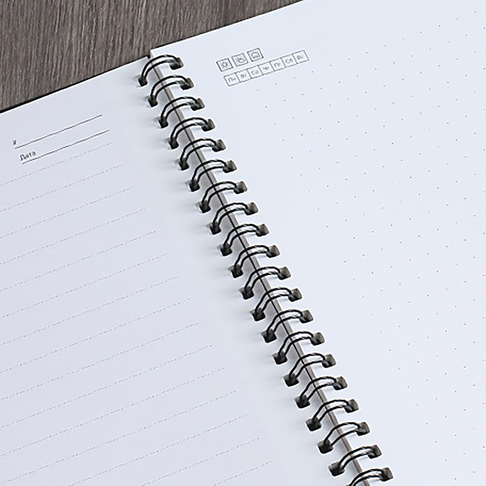 Erasable Notebook, Spiral Notebook, Durable Reusable Notebook with Tabs, Portable Dry Erase Notebook with Pen and Wipe Cloth, Lined Pages for Business Meeting Office Work Record, 1Pc(Red,8.5x6.2")