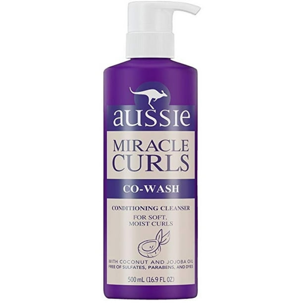 2 Pack Aussie Miracle Curls Cowash Conditioning Cleanser Coconut