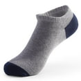 thumbnail image 3 of LNGOOR Chaussettes Courtes Fines d'Été pour Hommes en Coton Chaussettes Peu Profondes en Coton, 3 of 3