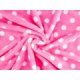 thumbnail image 2 of MASHO Cobija para bebé rosa con lunares Masho CO02RO, 2 of 6