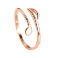 thumbnail image 2 of EGNMCR Rings Music Open Rings Shining Notes Finger Rings For Women Or Girls Lovers ring, 2 of 5