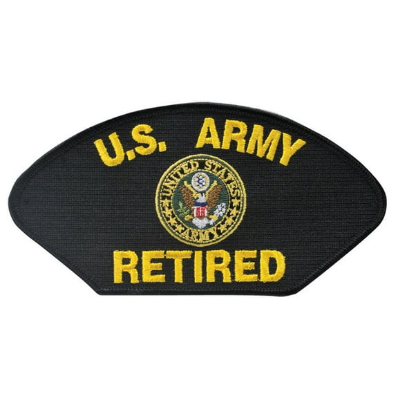 U.S. Army Retired Hat Patch