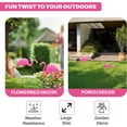 thumbnail image 6 of 4E's Novelty 23" Pink Flamingo Yard Statue Weatherproof Plastic Garden Stakes (2 Pack), 6 of 9