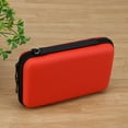 thumbnail image 3 of Replacement Case for 3DS with 8 Game Holders, Hard Protective Carrying Case Compatible with New 3DS XL,New 3DS, 3DS XL NDSI NDSL(Red), 3 of 6