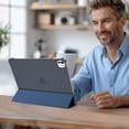 thumbnail image 3 of Funda ProCase para iPad Pro 13 (M4) 2024 con Smart Cover, color azul marino, 3 of 6