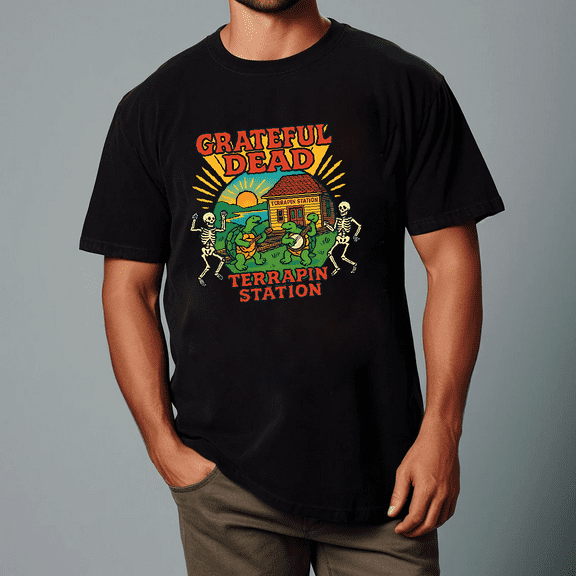Grateful Dead Terrapin Station Vintage Music Album Tribute Unisex T-Shirt V11799 up to size 5XL