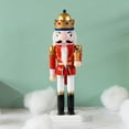 thumbnail image 4 of figura del cascanueces,cascanueces navidad figura fiesta de navidad,decoración adorno de madera decoraciones ,figuras muñeca de juguete grandes cascanueces gran BLESIY figura del soldado cascanueces, 4 of 8