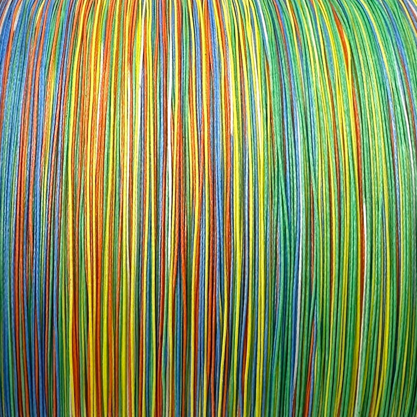 FINS Braids Metered Color 8-End Braid with 25’ Color Segments Braided Fishing Line, 200 lb 1200 Yds