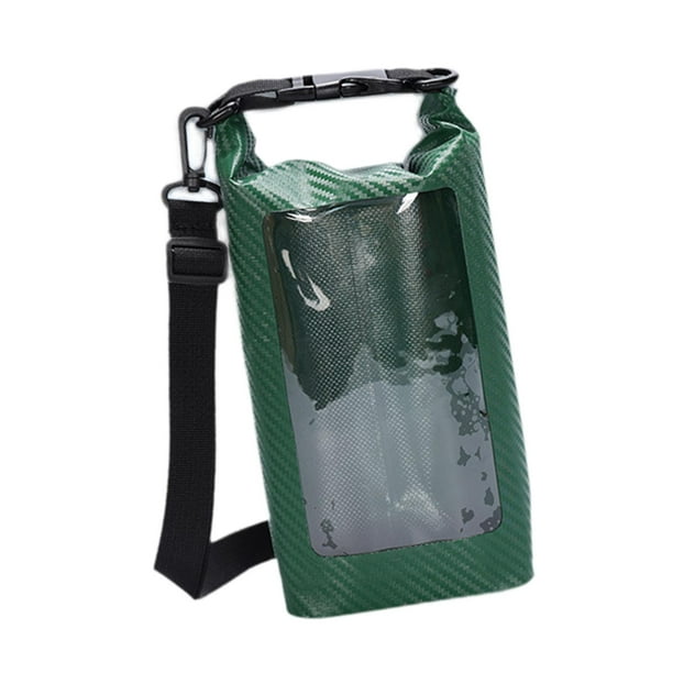 Funda impermeable para teléfono, bolsa seca que mantiene el equipo seco, bolsa deportiva para exteriores de 3 l, bolsa impermeable Verde
